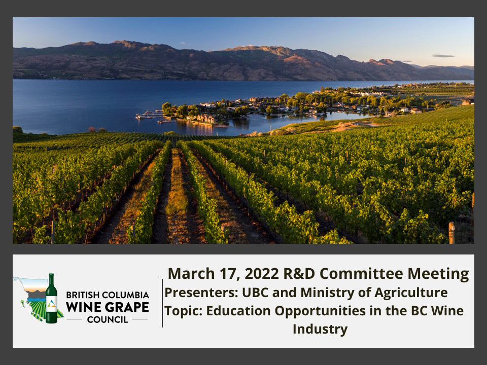 March 17, 2022 R&D Committee Meeting